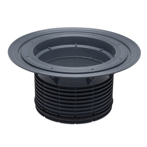 Extension piece 130mm/d 195mm with compression flange. Extension piece 130mm/d 195mm with compression flange.